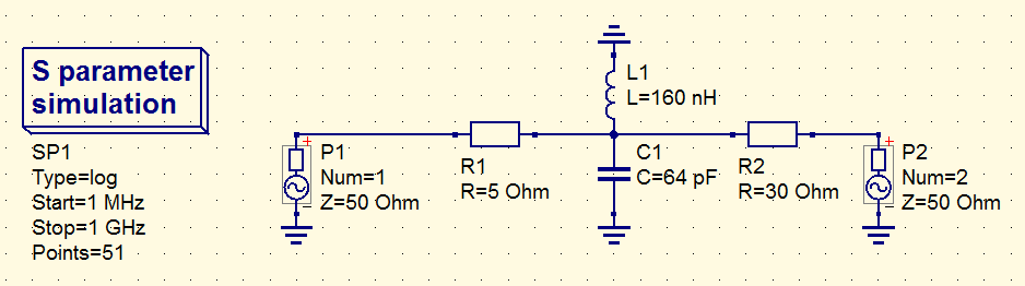 qucs switch simulation