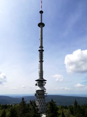 Ochsenkopf transmitter tower