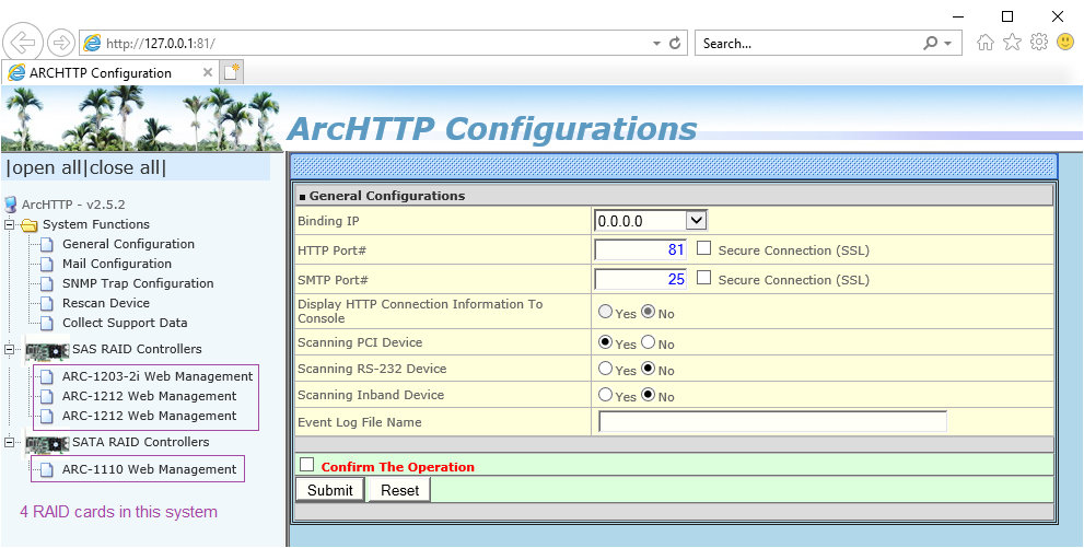 Areca RAID - SNMP subagent howto